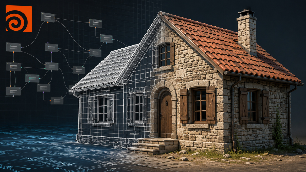 Houdini Procedural Modeling Essentials