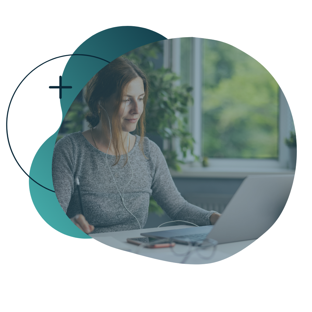 woman on laptop